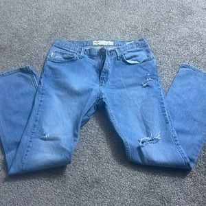 Vans 32 x 30 Jeans light wash